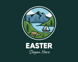 Tourism - Rustic River Explorer logo design