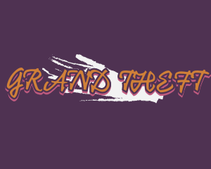 Grungy Graffiti Wordmark Logo