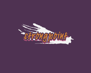 Urban - Grungy Graffiti Wordmark logo design