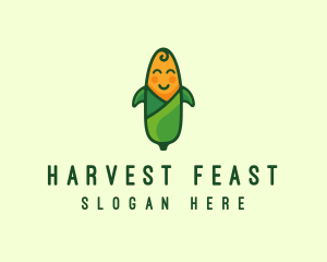 Baby Vegetarian Corn logo design