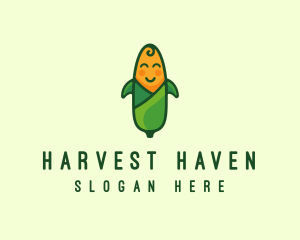 Baby Vegetarian Corn logo design