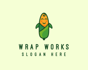 Wrap - Baby Vegetarian Corn logo design