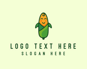 Mascot - Baby Vegetarian Corn logo design