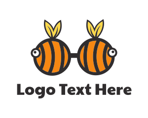Bumble Bee Glasses Logo
