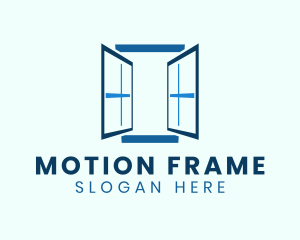 Home Window Frame logo design