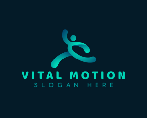 Active - Athlete Fitness Running logo design