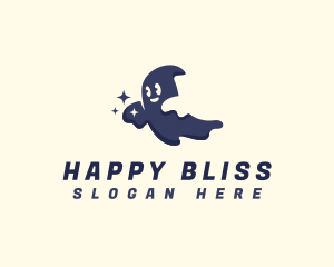 Happy Spirit Ghost logo design