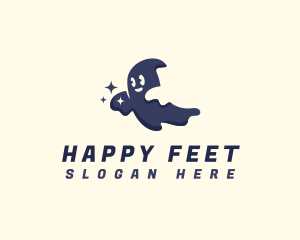 Happy Spirit Ghost logo design