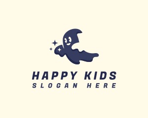 Happy Spirit Ghost logo design