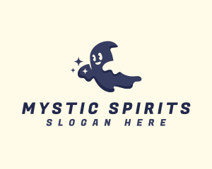 Happy Spirit Ghost logo design