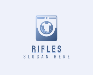 Laundry Shirt Washing Logo