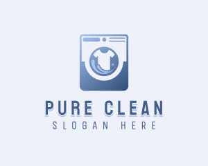 Detergent - Laundry Shirt Washing logo design