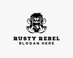 Rebel Boy Suit logo design