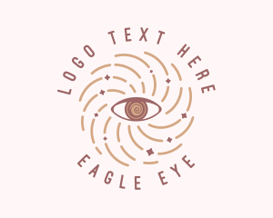 Mystical Astral Eye logo design