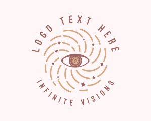Visionary - Mystical Astral Eye logo design