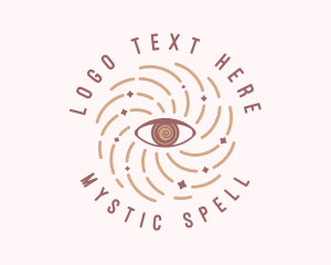 Spell - Mystical Astral Eye logo design