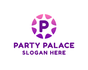 Playful Party Pattern  logo design