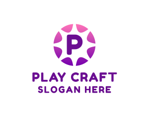 Playful Party Pattern  logo design