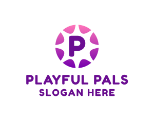 Playful Party Pattern  logo design