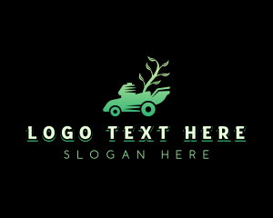 Plant - Lawn Mower Gardening logo design