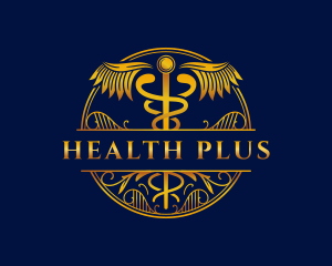 Caduceus Medical Health logo design