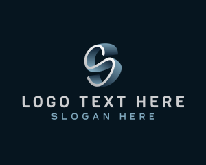 Professional - Isometric Letter S logo design