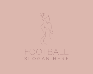 Nude - Feminine Woman Body logo design