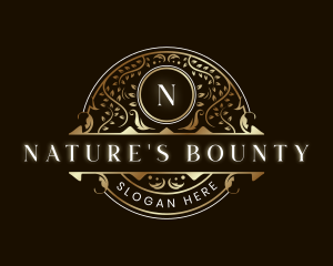 Natural  Boutique Gardening logo design