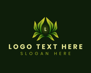 Herbal - Leaf Garden Landscaping logo design