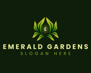 Leaf Garden Landscaping logo design