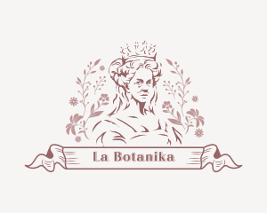 Floral Royal Queen Logo