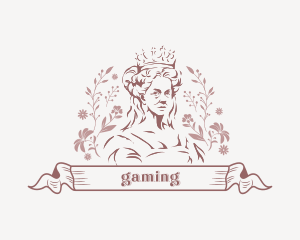 Floral Royal Queen Logo