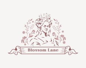 Flowers - Floral Royal Queen logo design