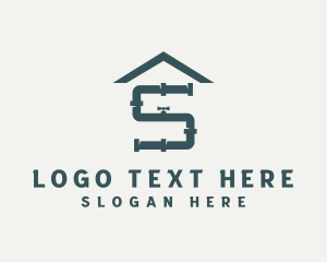 Pipe - Home Plumber Pipe logo design