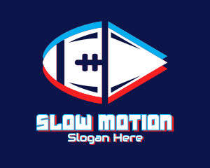 Static Motion Football logo design