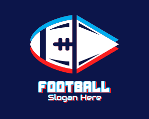 Static Motion Football logo design