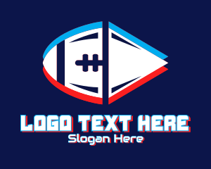 Static Motion Football Logo