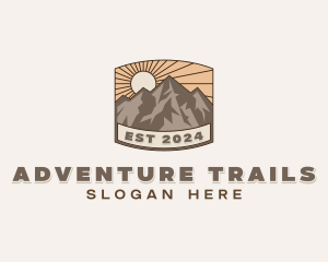 Trekking Summit Adventure logo design