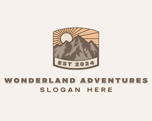 Trekking Summit Adventure logo design