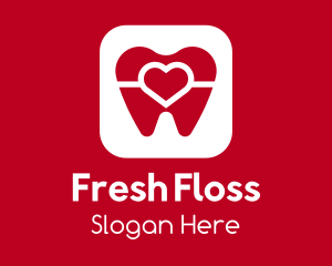 Floss - Dental Care Application logo design