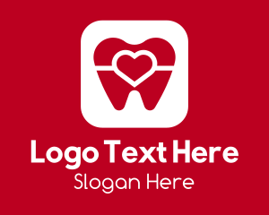 Mobile Application - Dental Care Application logo design