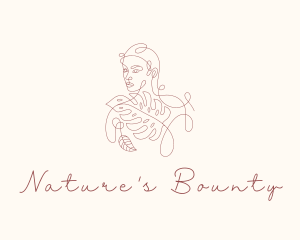 Woman Natural Beauty logo design