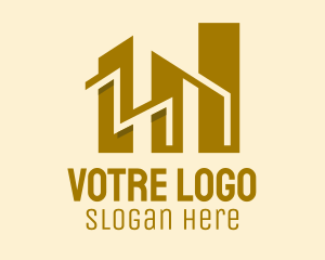Gold Urban City  Logo