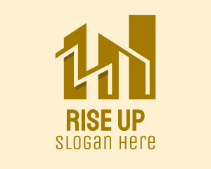 Gold Urban City  logo design