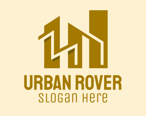 Gold Urban City  logo design