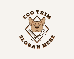 Dog Pet Grooming logo design