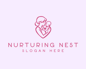 Parent - Parenting Mother Child logo design