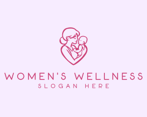 Gynecologist - Parenting Mother Child logo design