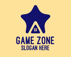 Purple Star Home logo design