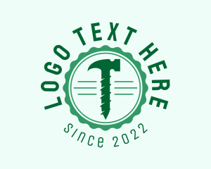 Tool - Renovation Hammer Tool logo design